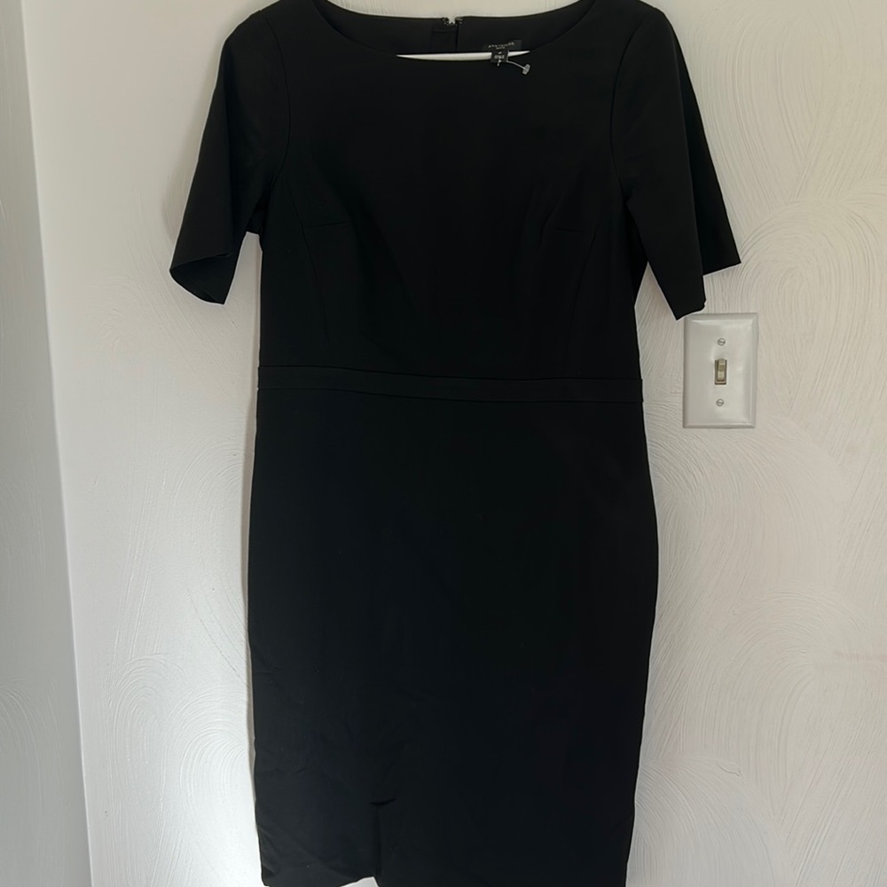 ANN TAYLOR Black Dress.